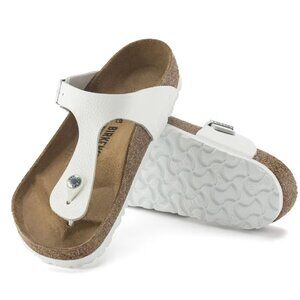 White Birkenstock Gizeh